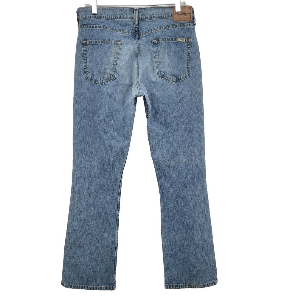 Levis‎ Signature Womens Jeans Size 12 Medium Stretch Boot Cut 34x31 - Picture 3 of 8
